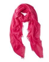 Lightweight Basic Scarf in Fuschia